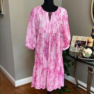 Destination 365 Vibrant Pink Boho Dress🩷